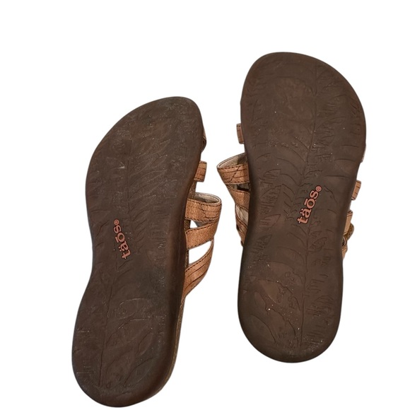 Taos Tan Sandals Size 6 - Picture 7 of 7